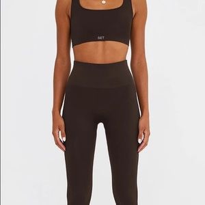Set active espresso leggings